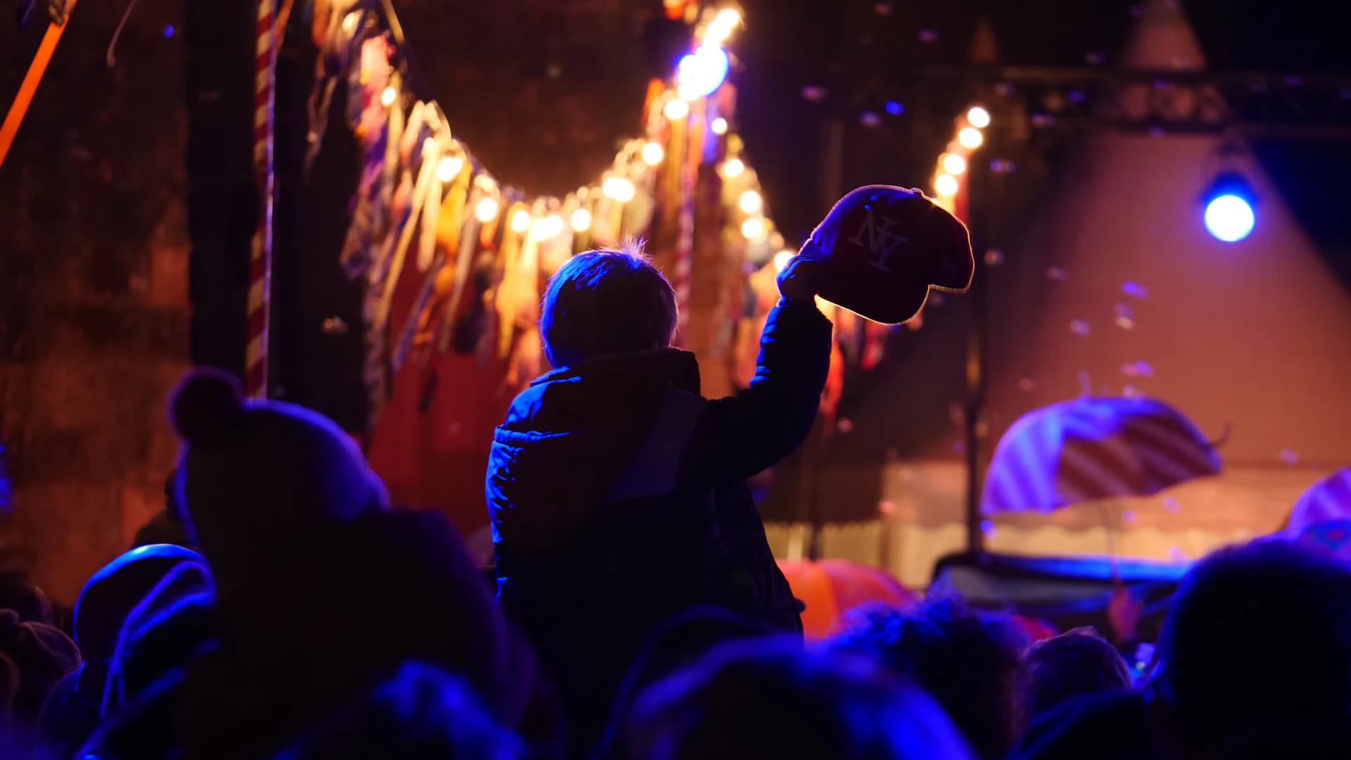 Festivalstämning med publik